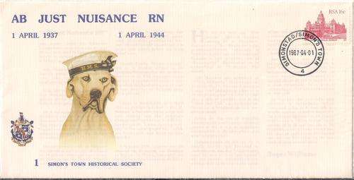 1937 - 1944, AB Just Nuisance RN - Cover (C4)
