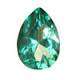 NATURAL EVERGREEN TOPAZ - PEAR 7 x 5 mm