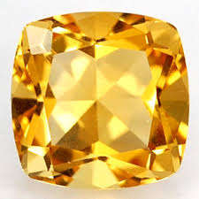 NATURAL GOLDEN CITIRNE - CUSHION 4 mm