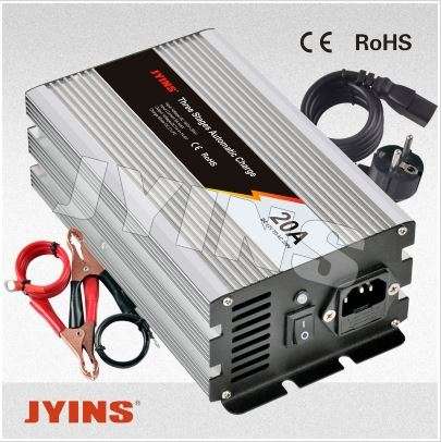3 Stage  Battery Charger (12V, 20A) - JYINS