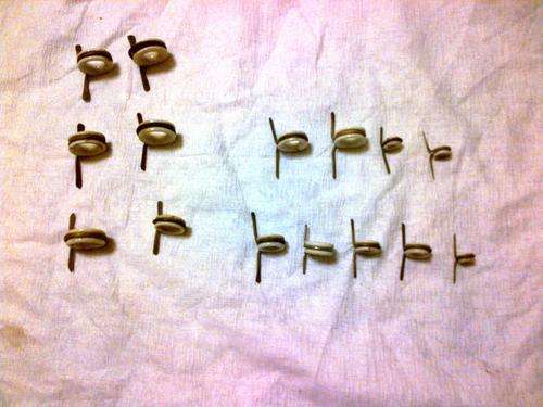 Antique Porcelain fishing rod guides/eyes