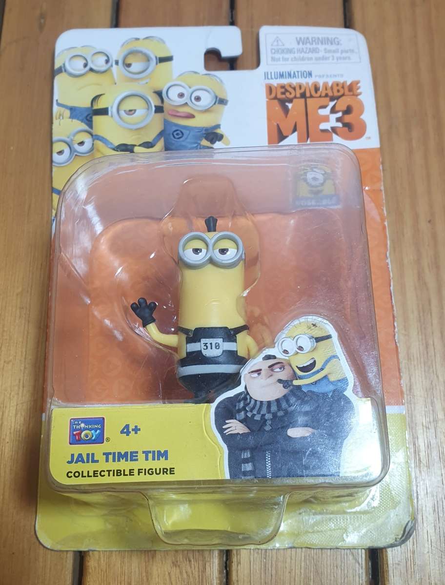 DESPICABLE ME III FIGURINES - NEW SEALED IN BOX