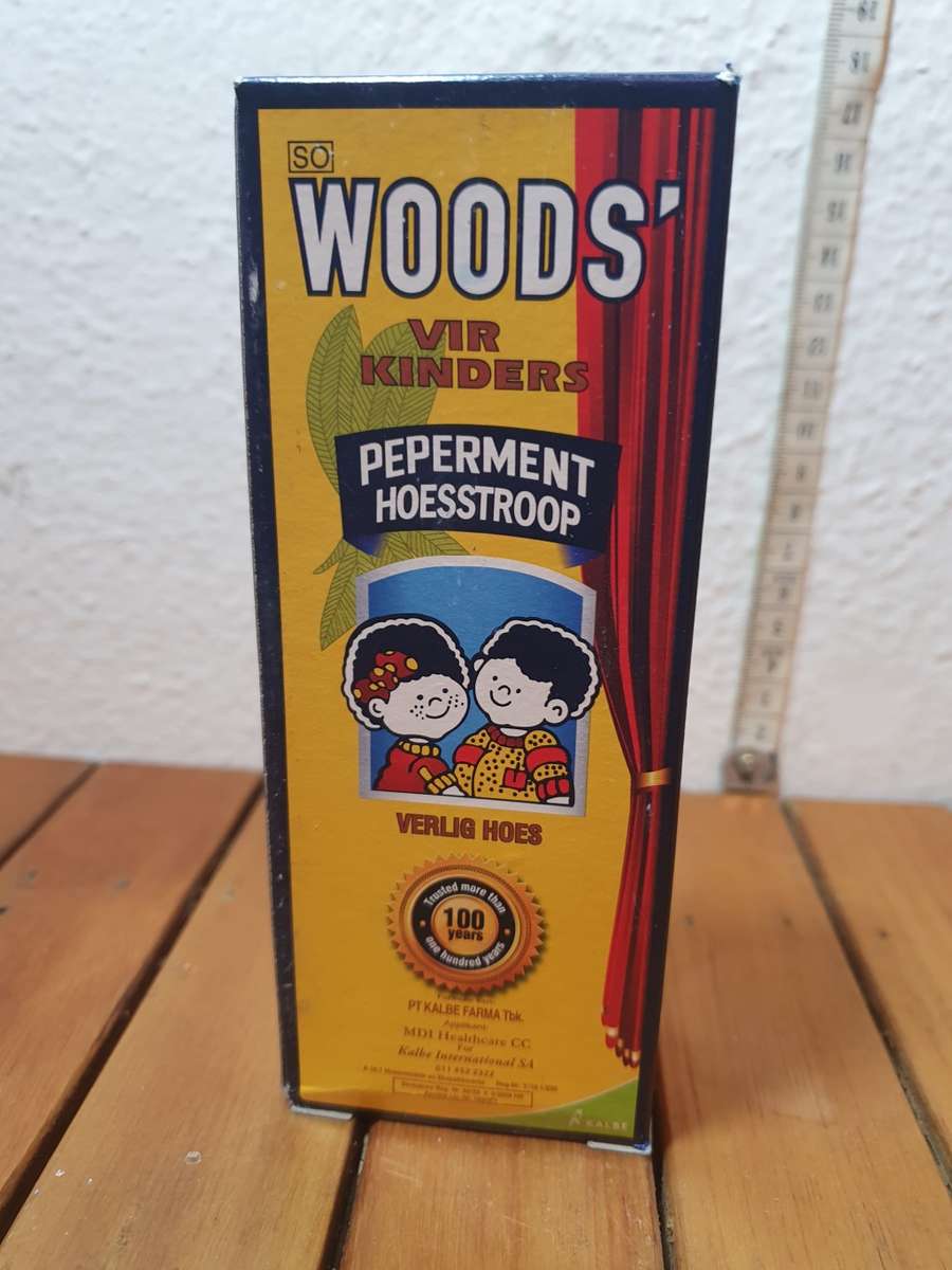 WOODS PEPPERMINT COUGH SYRUP 100ml FOR BABIES