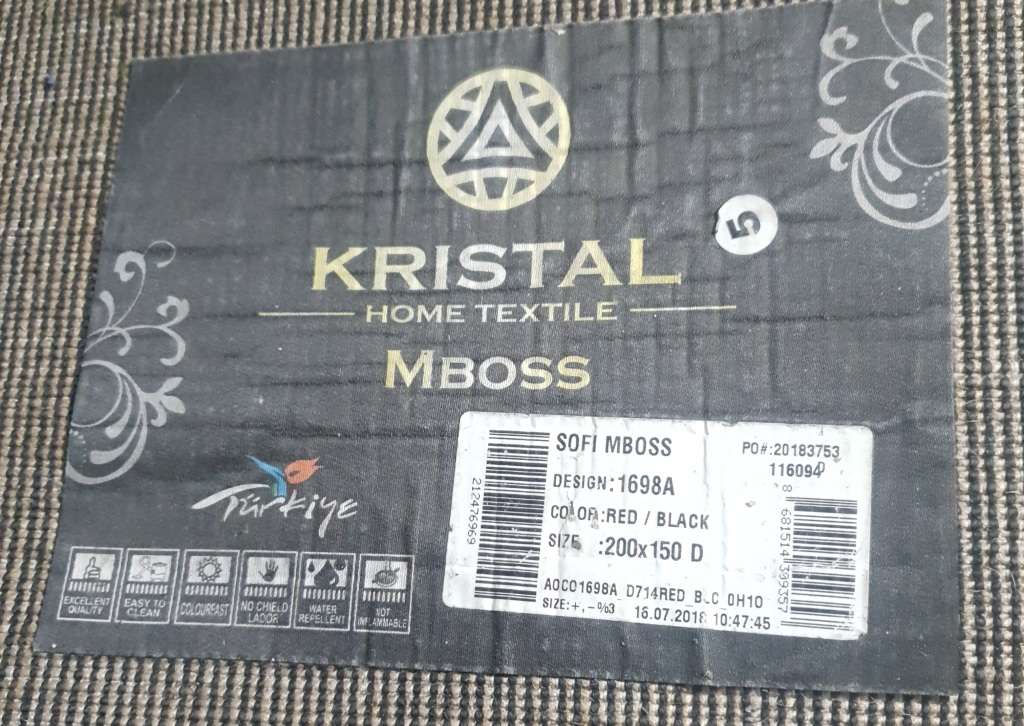 AUTHENTIC LUXURY TURKISH RUG FROM KRISTAL - TURKIYE (Demo Stock)