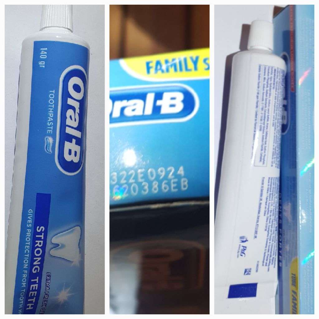CLEARANCE SALE - ORAL B EXTRA FRESH GEL 140gm FAMILY PACK LARGE TOOTHPASTE.