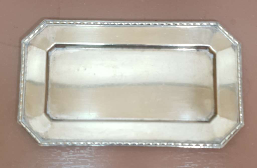 Very classy vintage Silver Plated small tray in good condition.