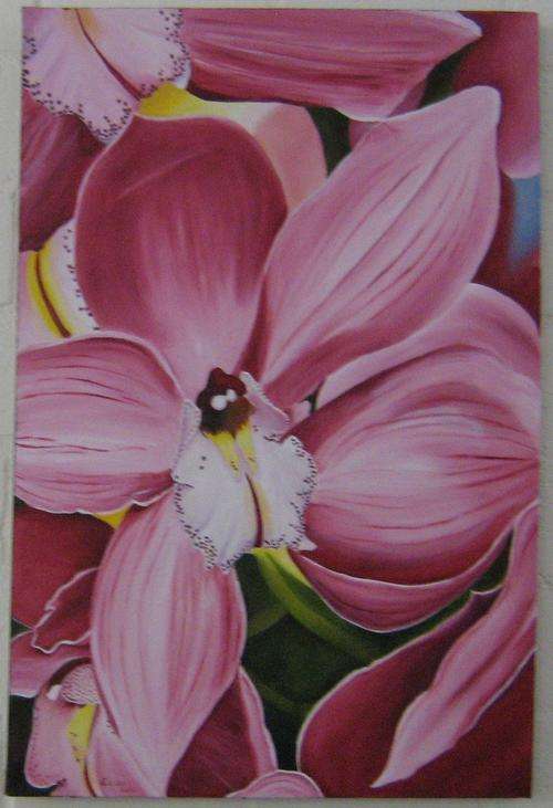ORCHID BEAUTY by Eliza Unframed 50cm x 76cm