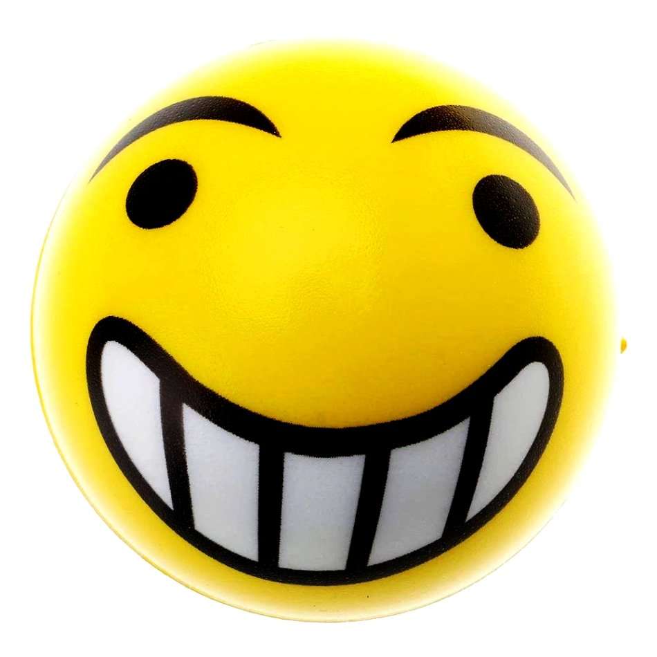 EMOJI / HAPPY / Squeezy Foam Ball