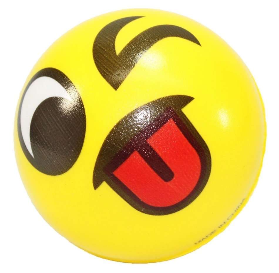 EMOJI / WACKY / Squeezy Foam Ball