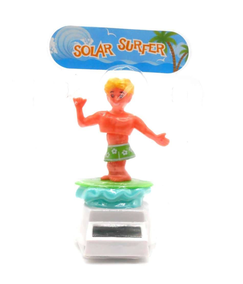 SURFER DUDE / SOLAR POWERED / Fun Retro Novelty Gift X 6