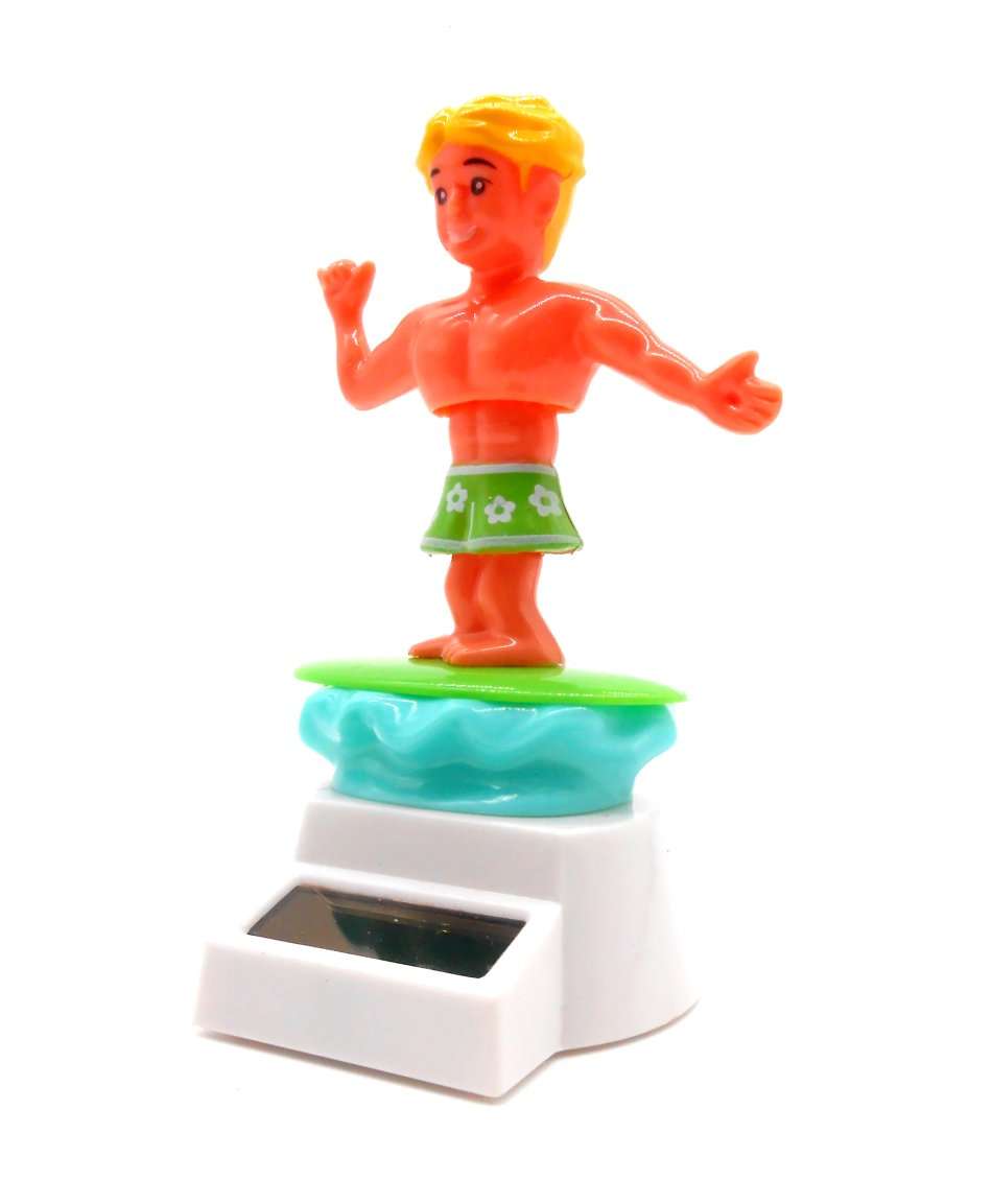 SURFER DUDE / SOLAR POWERED / Fun Retro Novelty Gift X 6