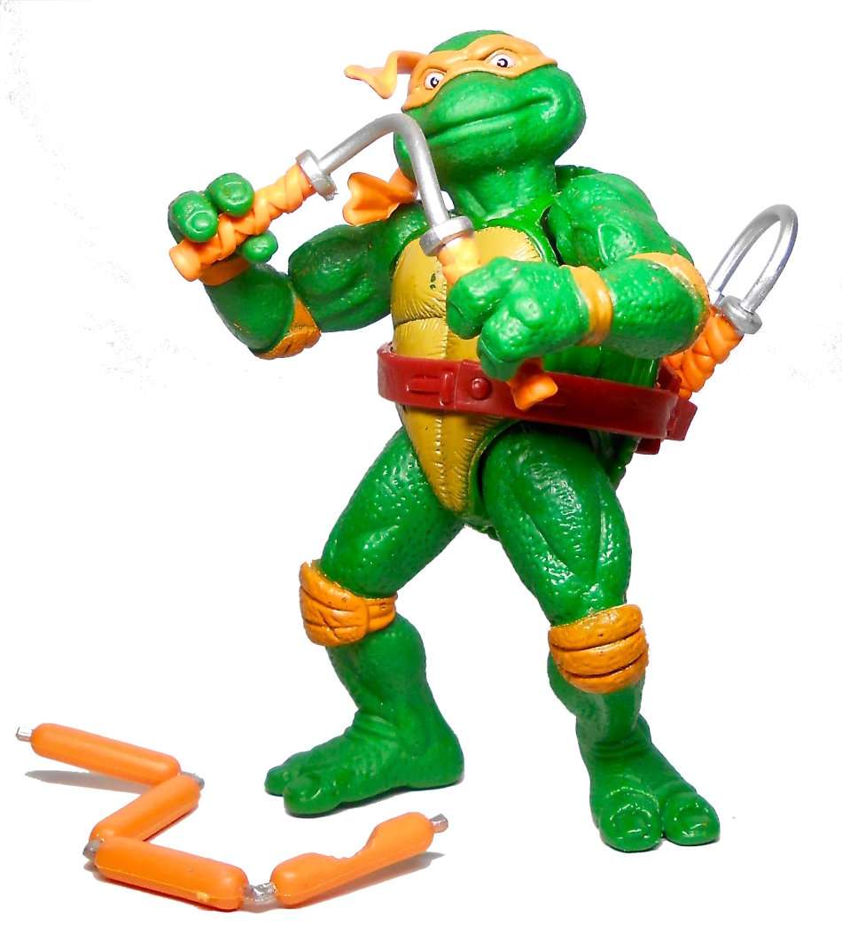 TEENAGE MUTANT NINJA TURTLES / MICHAELANGELO / 11cm Action Figure