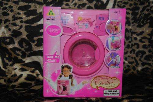 Battery operated - Mini washing Machine - pink