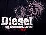 MENS DIESEL LOGO TSHIRT, SZ XL, NEW STYLE -DARK BLUE