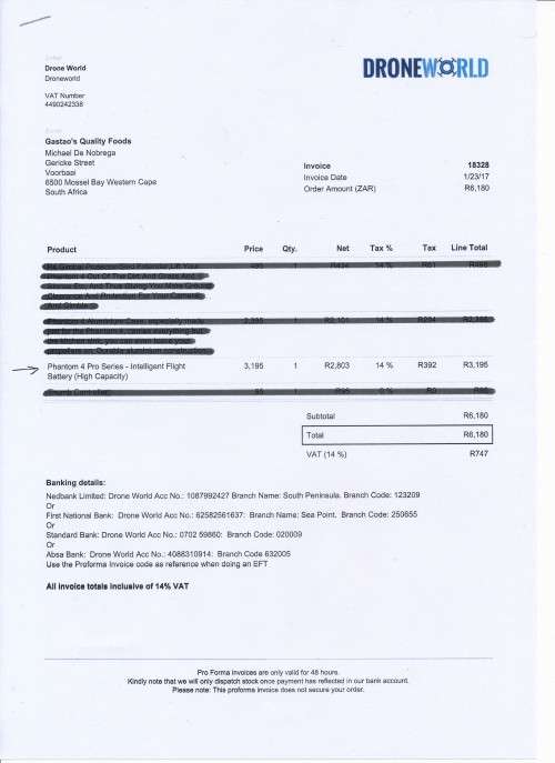 Batteries & Charger for DJI Phantom 4 Pro Drone