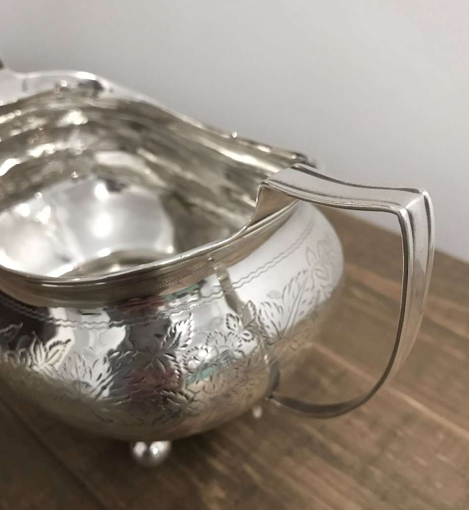 Antique Sterling Silver Sugar Bowl from 1814