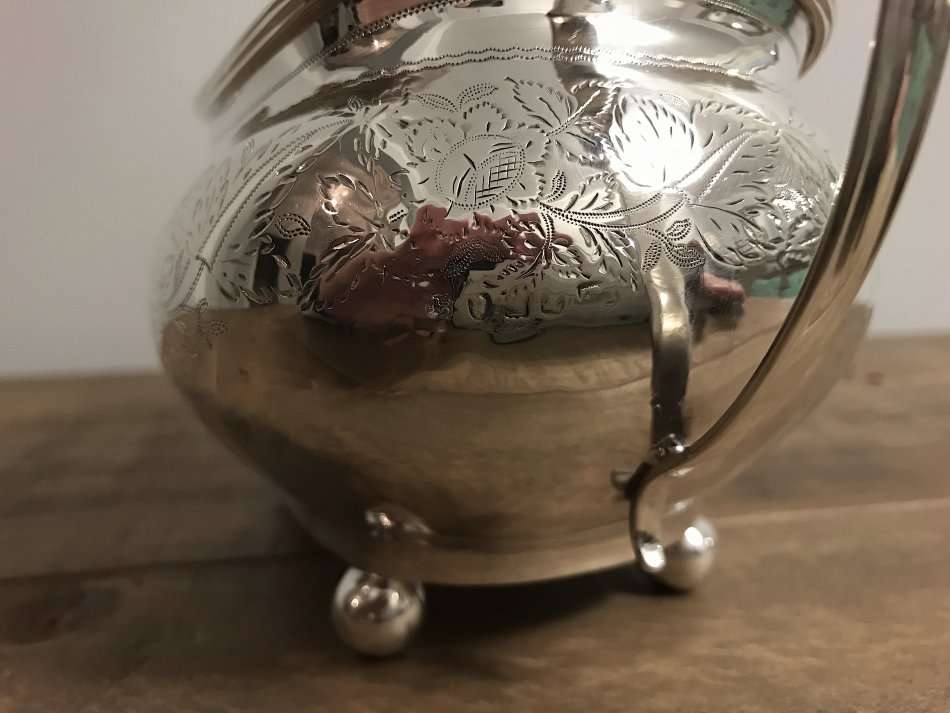 Antique Sterling Silver Sugar Bowl from 1814