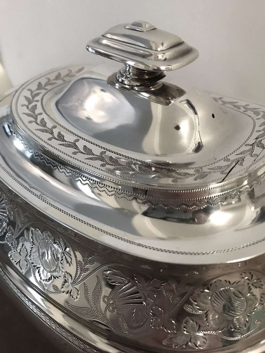 Antique Sterling Silver Scottish Teapot from 1809 for GoldenOldie