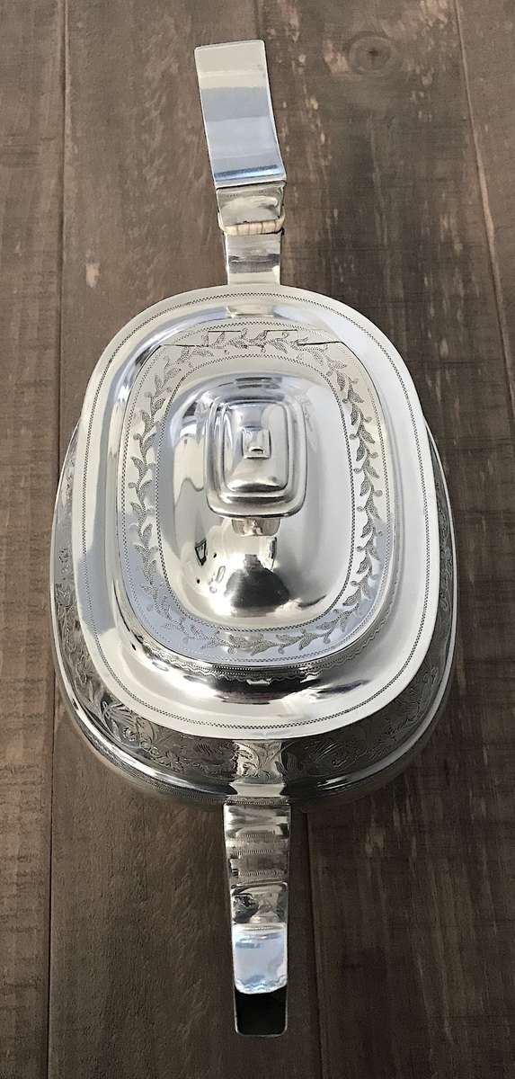 Antique Sterling Silver Scottish Teapot from 1809 for GoldenOldie