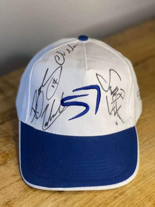 Autographed Hat - AB DE VILLIERS - SCHALK BRITS - CHRIS MORRIS - ZANDER LOMBARD