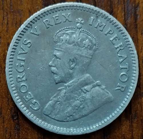 SA sixpence 6D 1923 EF - EF+