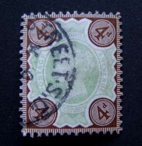 GREAT BRITAIN - 4d - Queen Victoria 1887-92