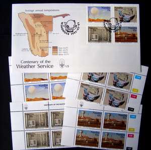 NAMIBIA - Centenary of the Weather Service 1991