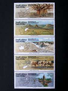 SOUTH AFRICA Mint Strip - Tourism 1995