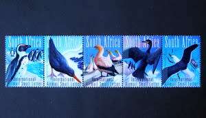 SOUTH AFRICA Mint Strip - Sea Birds 2009