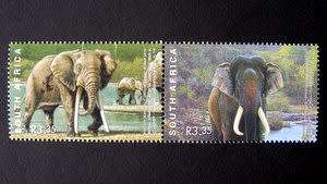 SOUTH AFRICA Mint Set - Diplomatic Relations with Thailand 2003 //Elephants