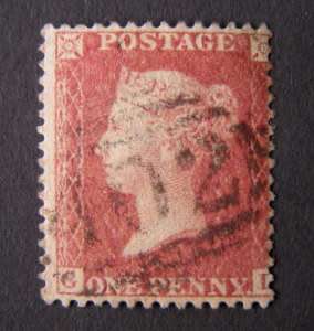 GREAT BRITAIN - Queen Victoria Penny Red 1854-61