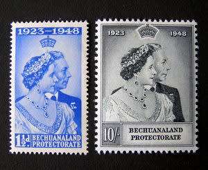 BECHUANALAND Set - Silver Wedding 1948