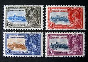 TRINIDAD & TOBAGO Set - Silver Jubilee 1935