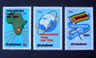 ZIMBABWE Mint Set - International Trade Fair 1984