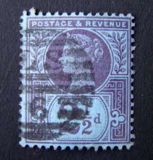 GREAT BRITAIN - 2.5d. Queen Victoria 1887-92