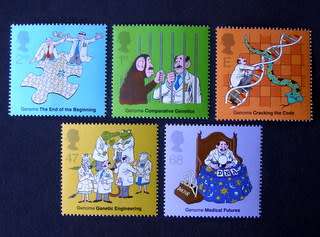 GREAT BRITAIN Mint Set - 50th Anniv. of Discovery of DNA 2003