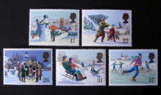 GREAT BRITAIN Mint Set - Christmas 1990