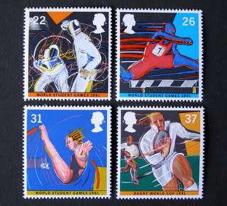 GREAT BRITAIN Mint Set - World Student Games & World Cup Rugby 1991