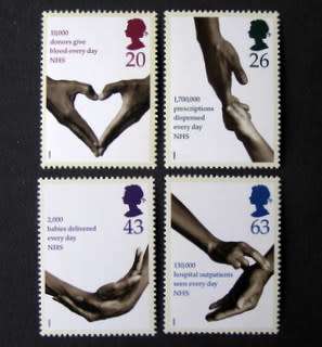 GREAT BRITAIN Mint Set - 50th Anniv. of National Health Care Service 1998