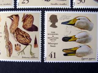 GREAT BRITAIN Mint Set - Wildfowl and Wetlands Trust: Bird Paintings 1996