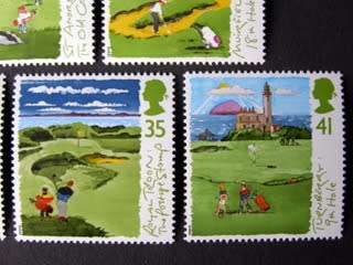 GREAT BRITAIN Mint Set - Scottish Golf Courses 1994