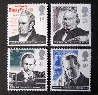 GREAT BRITAIN Mint Set - Pioneers of Communication 1995