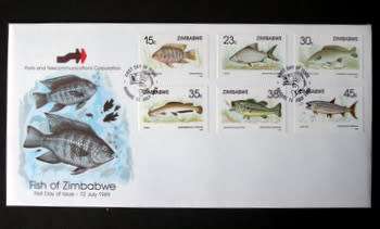 ZIMBABWE Cover - Fish 1989