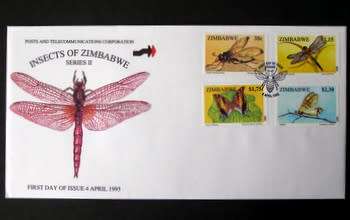 ZIMBABWE Cover - Insects 1995
