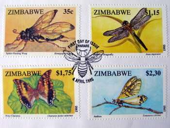 ZIMBABWE Cover - Insects 1995