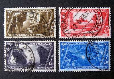 ITALY - 10th Anniv. of Fascist March on Rome 1932