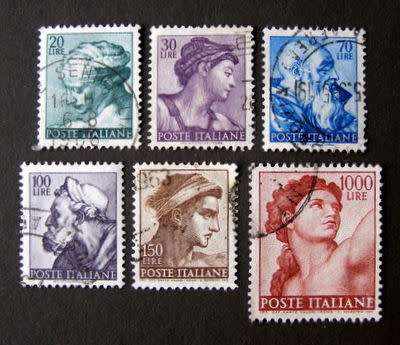 ITALY - Works of Michelangelo 1961