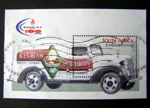 SOUTH AFRICA Miniature Sheet - Clover Centenary 1998