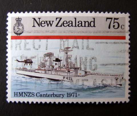 NEW ZEALAND - Naval History 1985 //Ships//Military