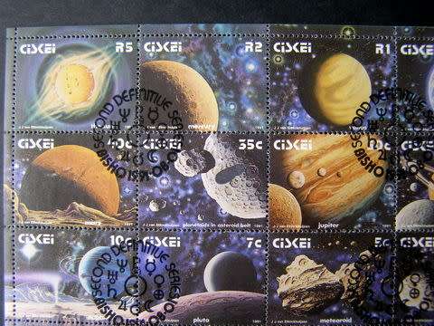 CISKEI Miniature Sheet (CTO) - The Solar System 1991